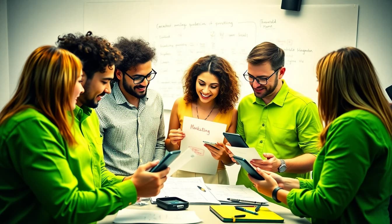 Marketing brainstorming session magyar emberekkel